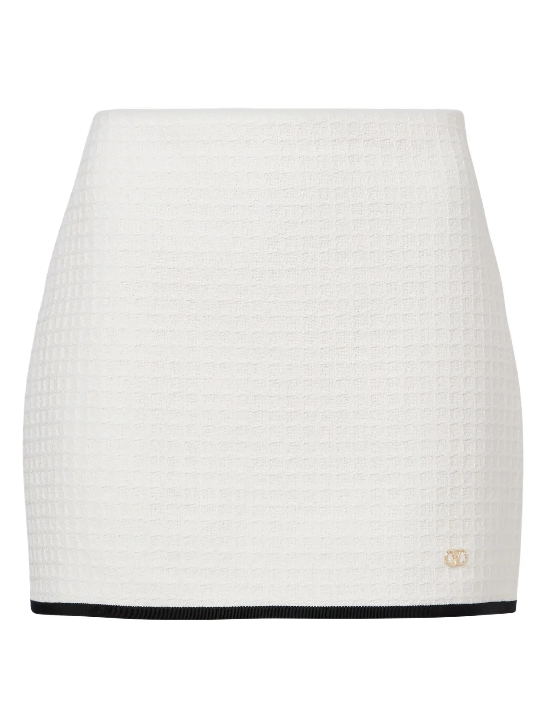Cotton tweed miniskirt Cotton tweed miniskirt