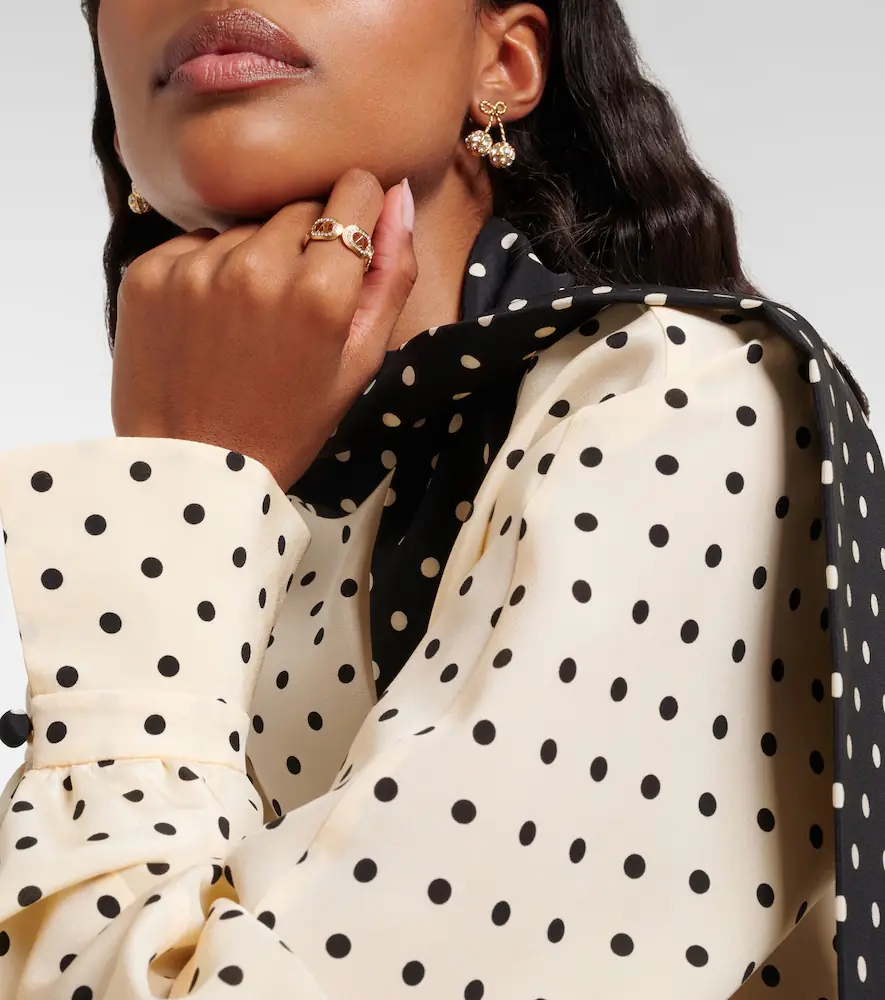 Valentino Garavani Ovalette Swarovski-embellished ring | Thumbnail 4