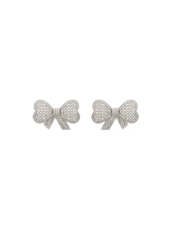 Trop Chou Swarovski-embellished earrings Trop Chou Swarovski-embellished earrings