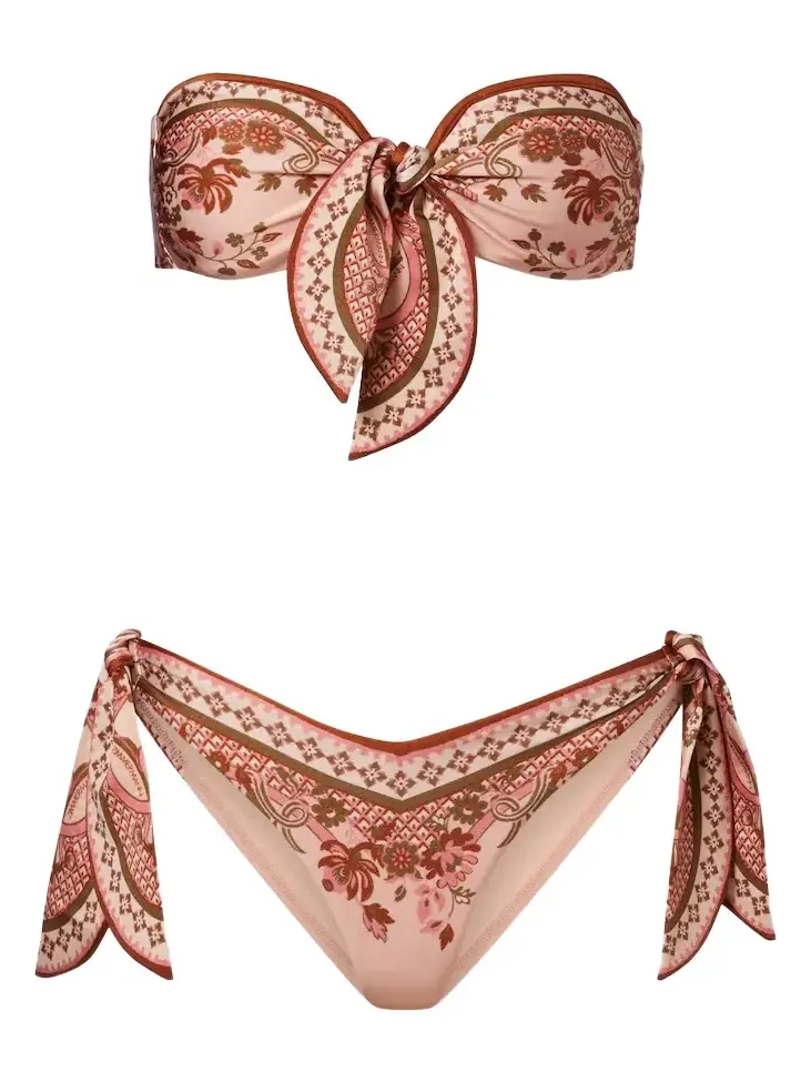 Aster printed bikini