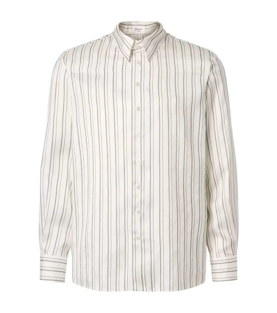 Striped silk shirt Striped silk shirt