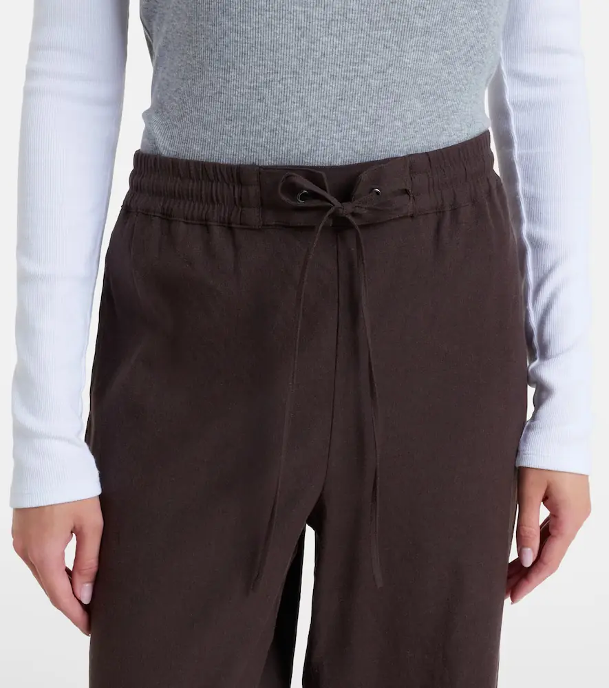 Vince Linen and rayon-blend wide-leg pants | Thumbnail 5 Vince Linen and rayon-blend wide-leg pants | Thumbnail 5