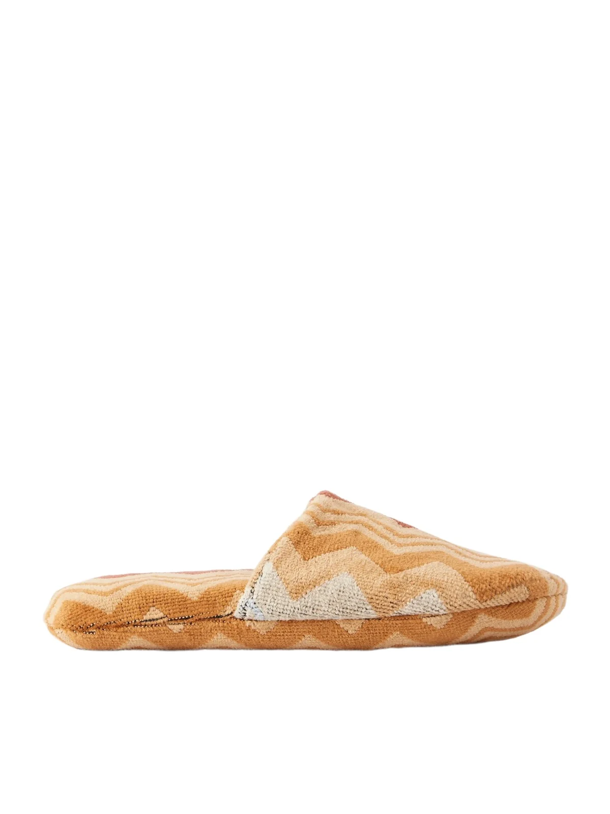 Giacomo Striped Cotton-terry Slippers - Unknown
