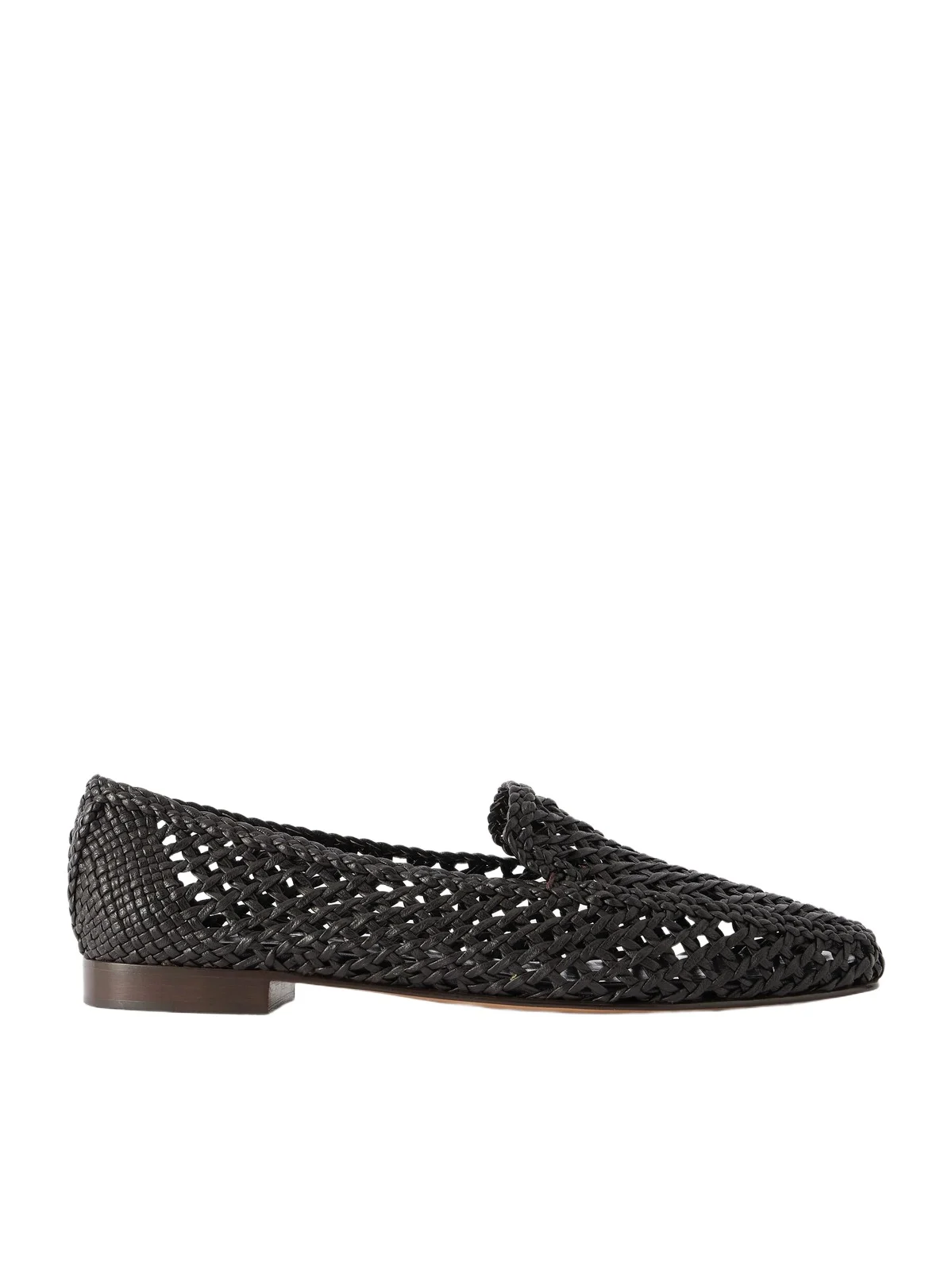 Le Monde Béryl Woven Leather Loafers