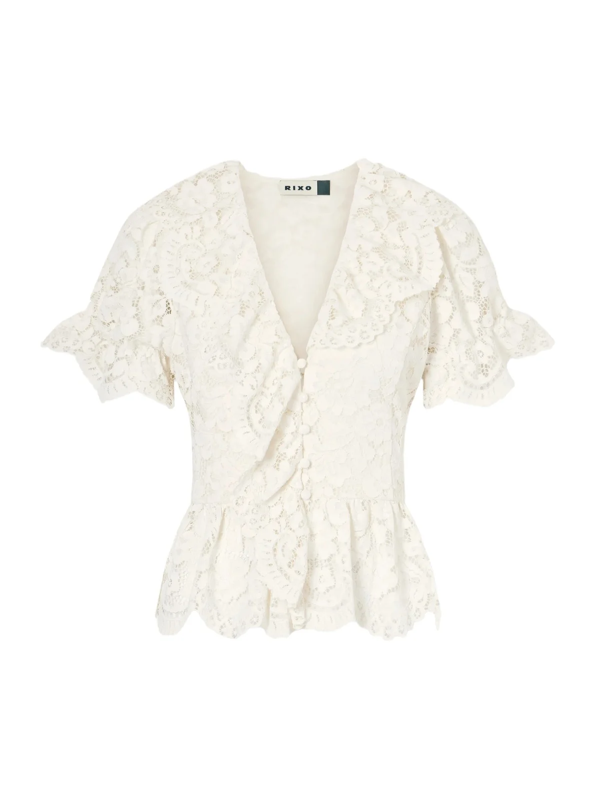 Dollie Ruffled Lace Blouse Dollie Ruffled Lace Blouse
