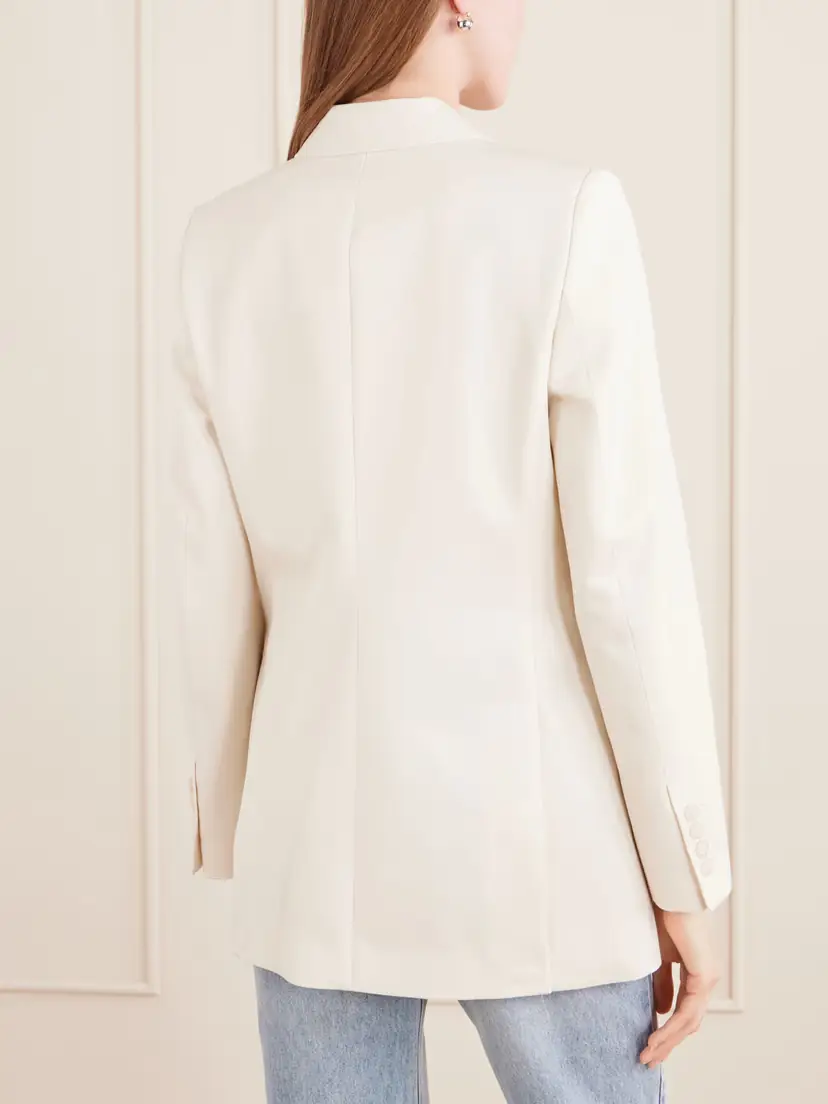 Nili Lotan Weston Double-breasted Wool-gabardine Blazer | Thumbnail 3