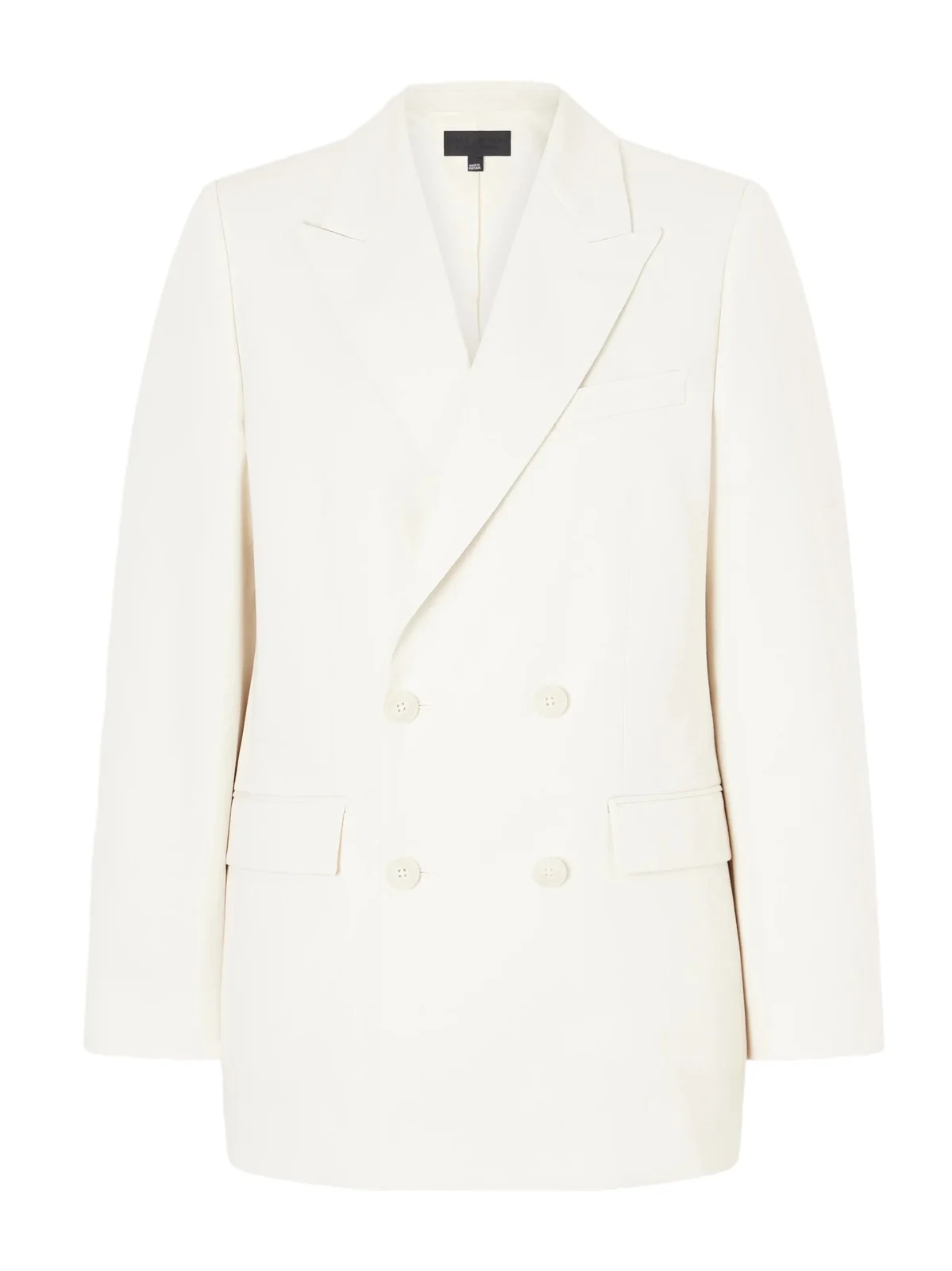 Weston Double-breasted Wool-gabardine Blazer