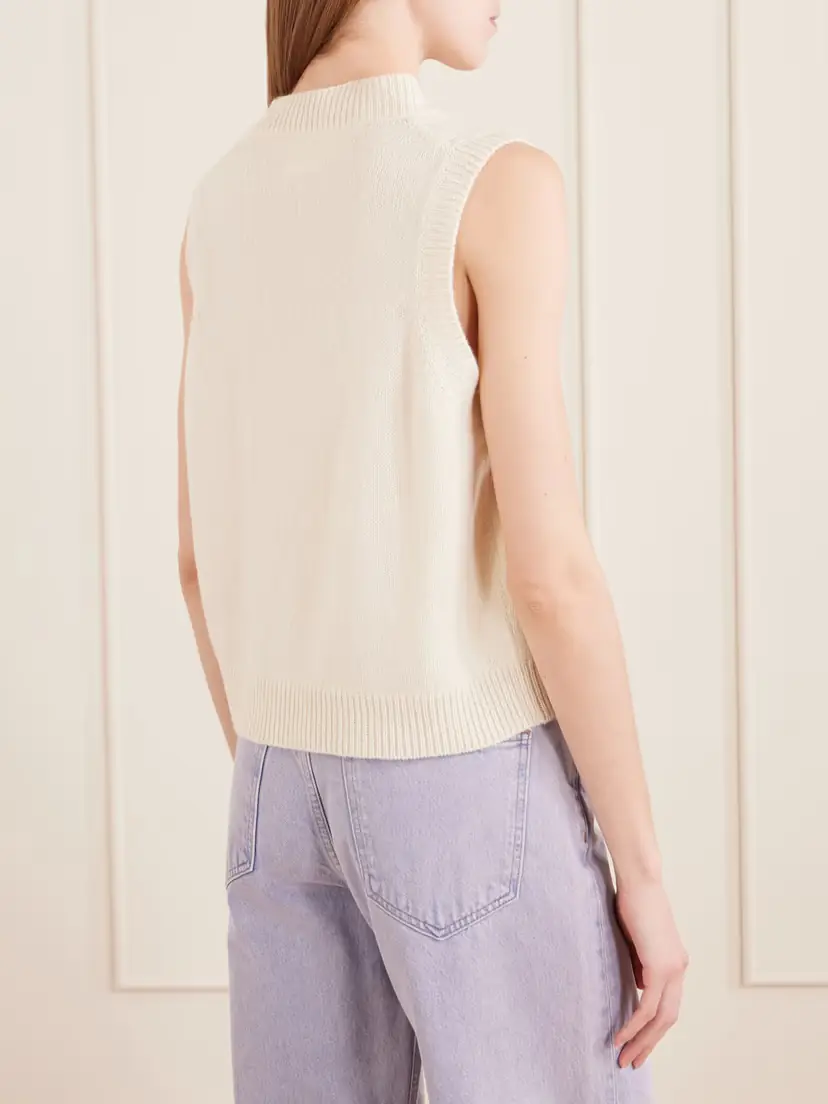 Suzie Kondi Nico Cashmere Vest | Thumbnail 4