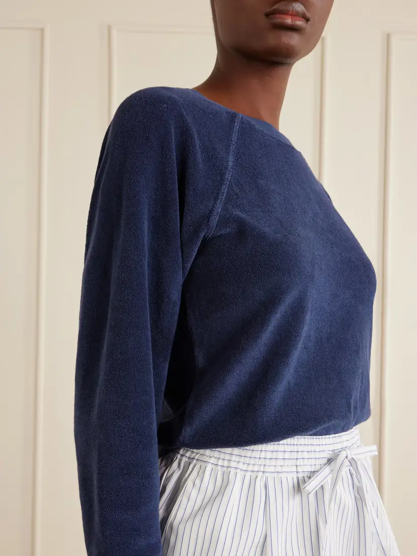 Suzie Kondi Tilos Cotton-blend Terry Sweater | Thumbnail 5 Suzie Kondi Tilos Cotton-blend Terry Sweater | Thumbnail 5