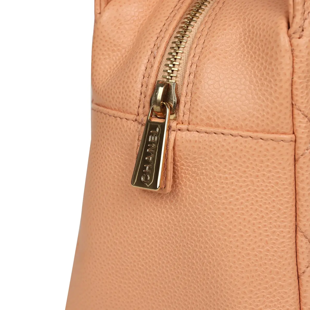 Chanel Vintage Chanel Petite Timeless CC Shopping Tote Pink Caviar Gold Hardware | Thumbnail 7 Chanel Vintage Chanel Petite Timeless CC Shopping Tote Pink Caviar Gold Hardware | Thumbnail 7