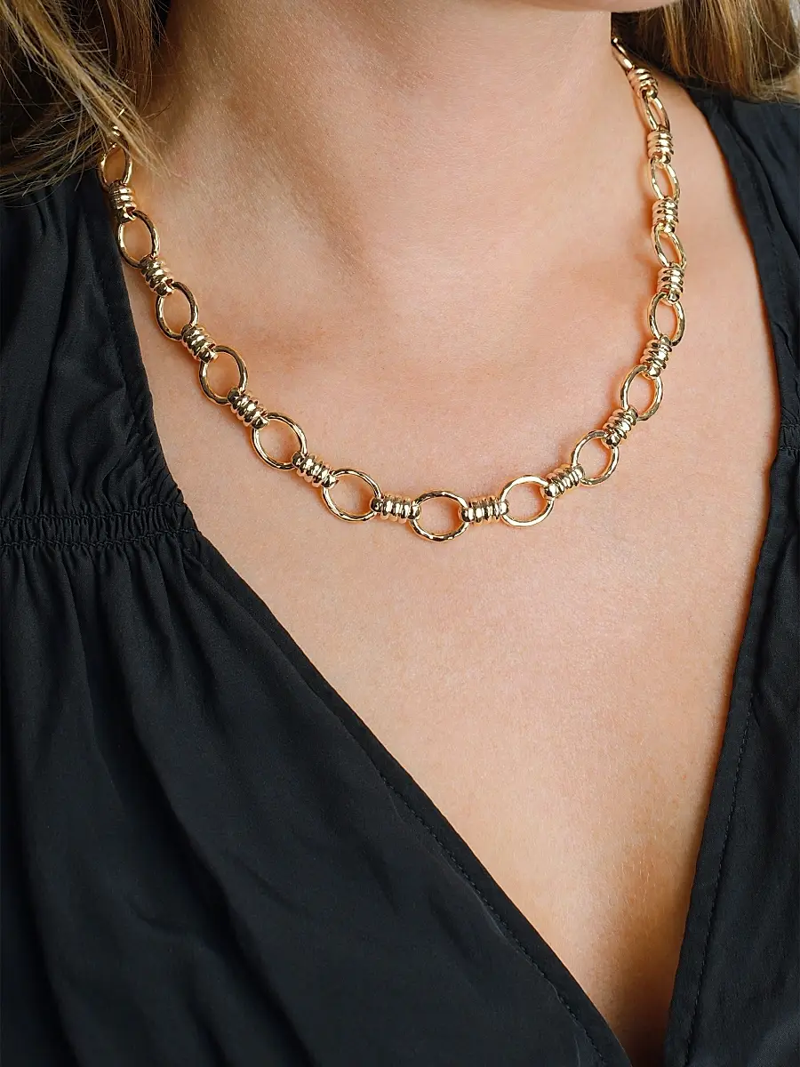 Anabel Aram Women's Neptune 18K Gold-Plated Chain Necklace - Gold | Thumbnail 2 Anabel Aram Women's Neptune 18K Gold-Plated Chain Necklace - Gold | Thumbnail 2