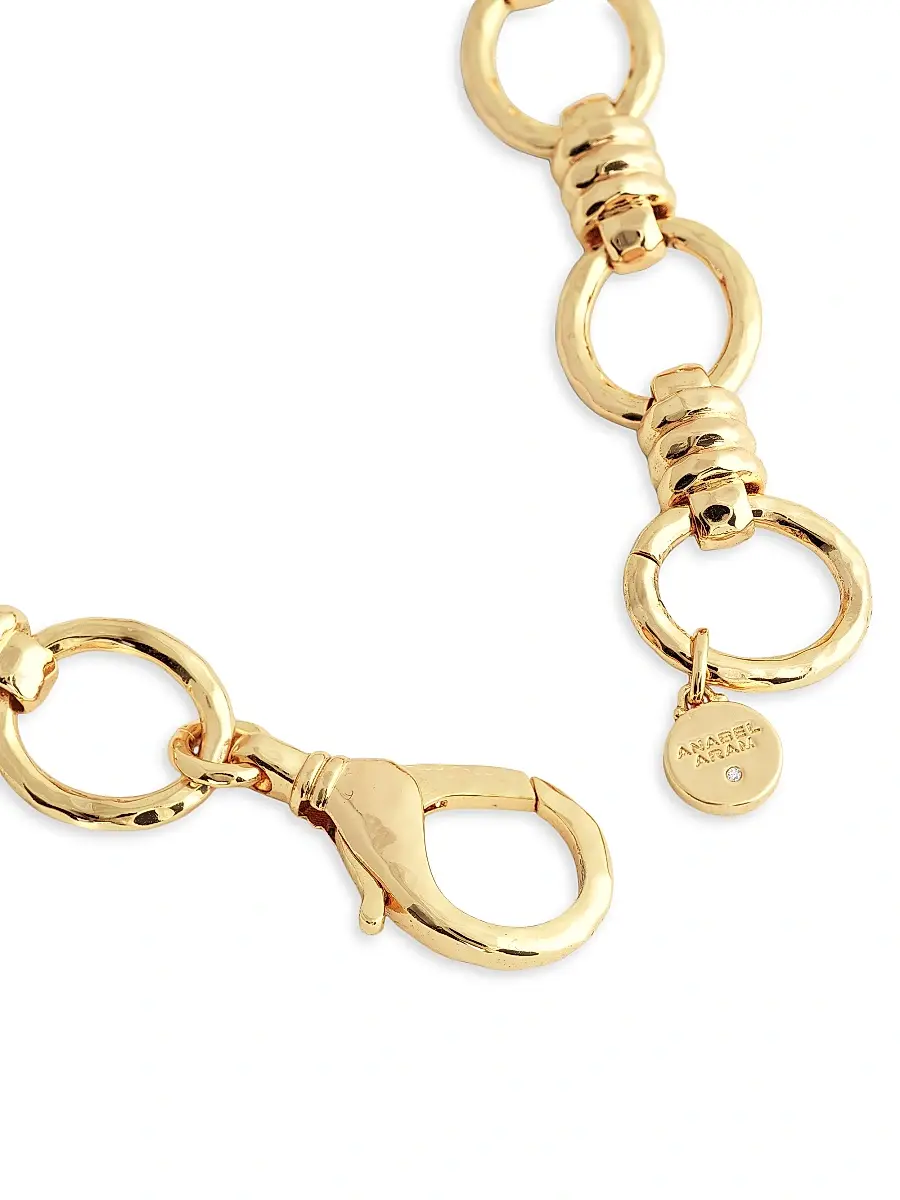 Anabel Aram Women's Neptune 18K Gold-Plated Chain Necklace - Gold | Thumbnail 5 Anabel Aram Women's Neptune 18K Gold-Plated Chain Necklace - Gold | Thumbnail 5