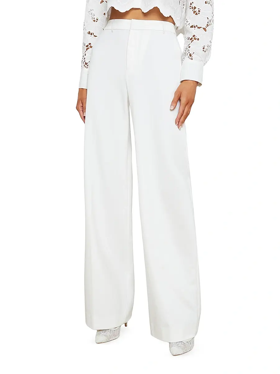 L'Agence Women's Livvy High-Rise Trousers | Thumbnail 3 L'Agence Women's Livvy High-Rise Trousers | Thumbnail 3