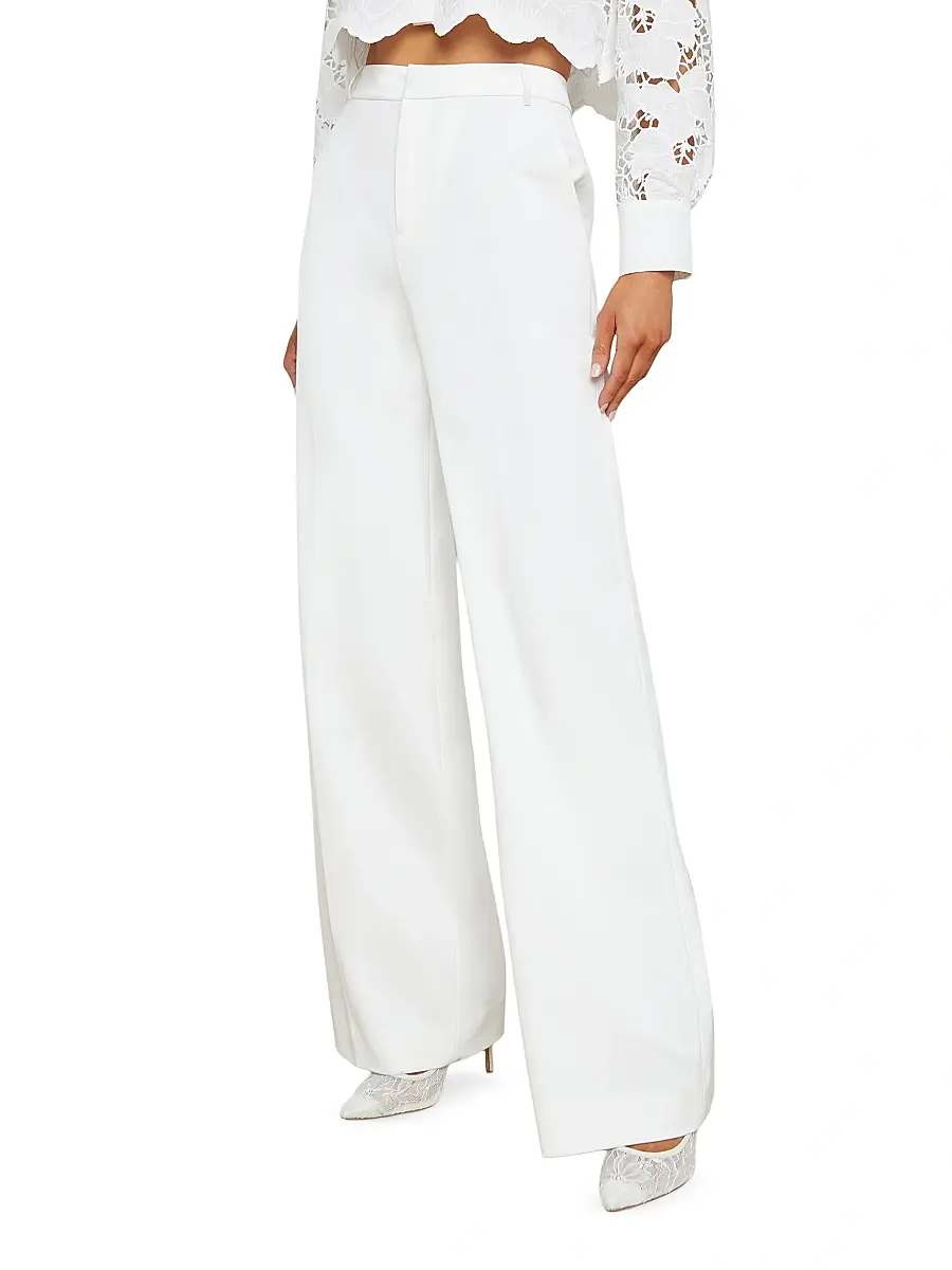 L'Agence Women's Livvy High-Rise Trousers | Thumbnail 4 L'Agence Women's Livvy High-Rise Trousers | Thumbnail 4