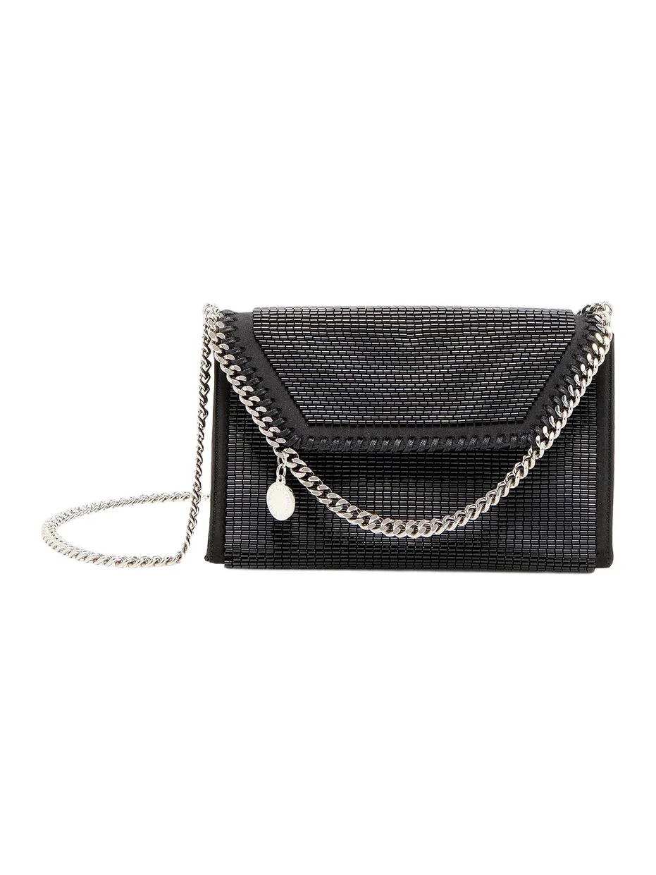Stella McCartney Women's Falabella Beaded Baguette Chain Wallet