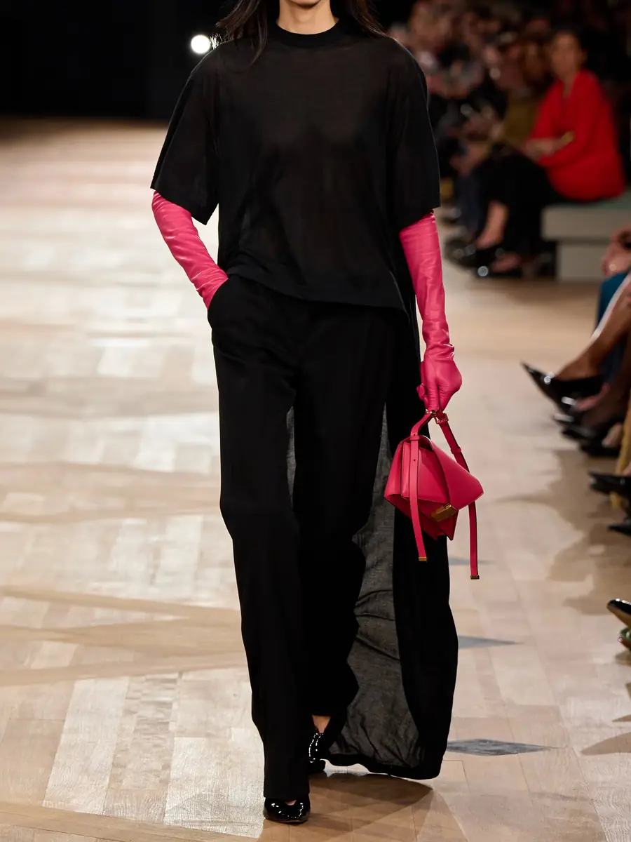 Balenciaga Asymmetric cotton-blend jersey T-shirt | Thumbnail 5
