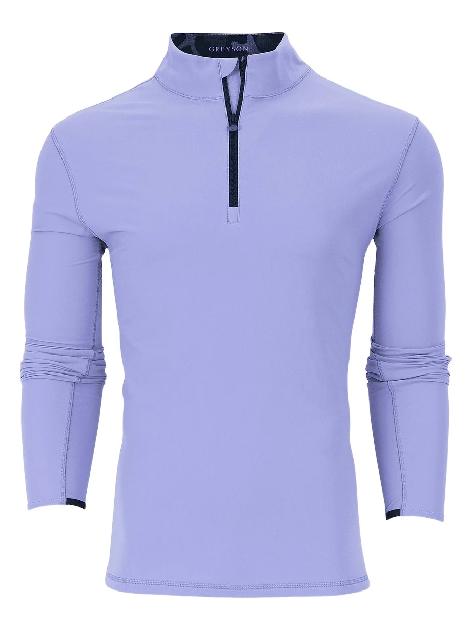 Men's Tate Stretch-Nylon Quarter-Zip Sweatshirt Men's Tate Stretch-Nylon Quarter-Zip Sweatshirt