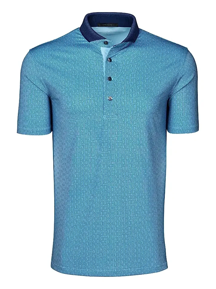 Men's Pathfinder Deco Print Polo Shirt
