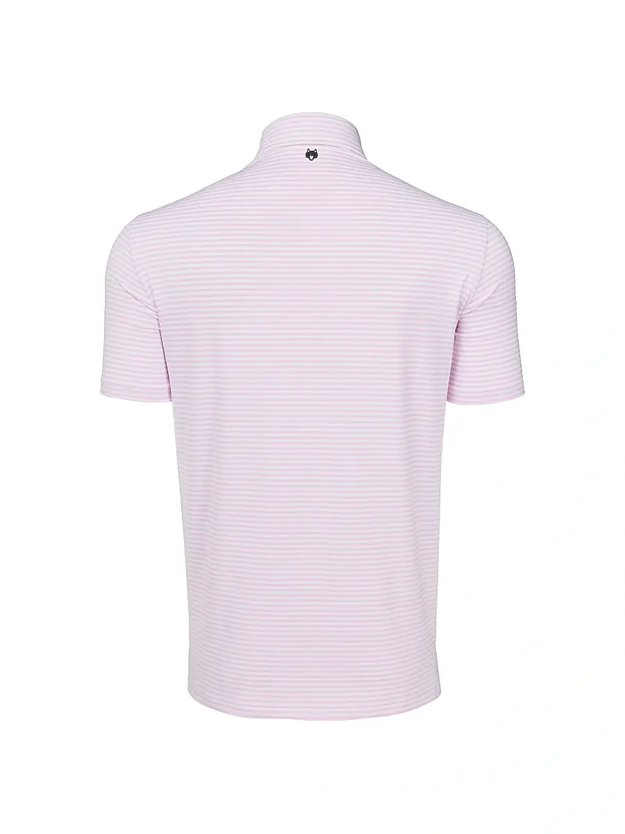 Greyson Men's Quogue Striped Polo Shirt | Thumbnail 2 Greyson Men's Quogue Striped Polo Shirt | Thumbnail 2