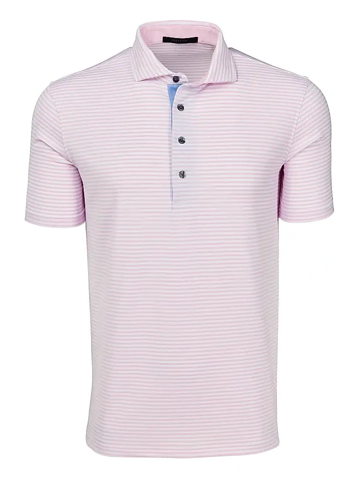Men's Quogue Striped Polo Shirt