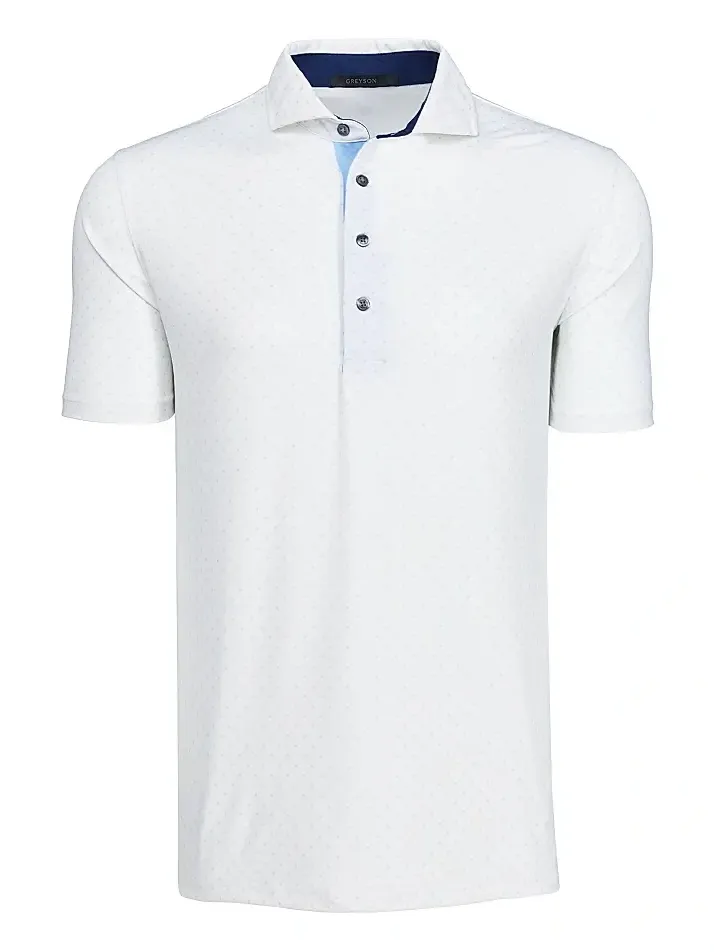 Men's Icon Polka Dot Polo Shirt