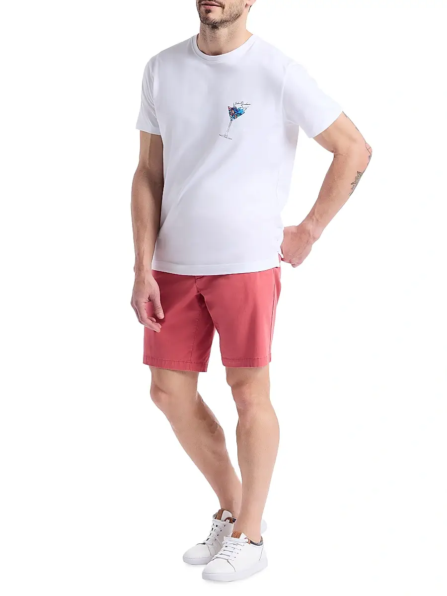 Robert Graham Men's Wavy Sips Graphic T-Shirt | Thumbnail 2