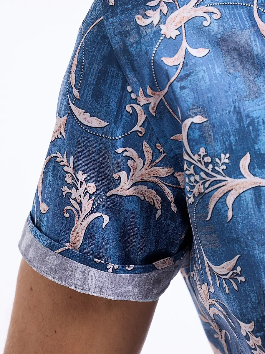 Robert Graham Men's Junipero Woven Short-Sleeve Shirt | Thumbnail 6 Robert Graham Men's Junipero Woven Short-Sleeve Shirt | Thumbnail 6