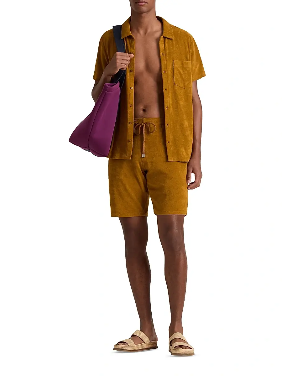 Vilebrequin Men's Terry Bermuda Shorts | Thumbnail 2 Vilebrequin Men's Terry Bermuda Shorts | Thumbnail 2