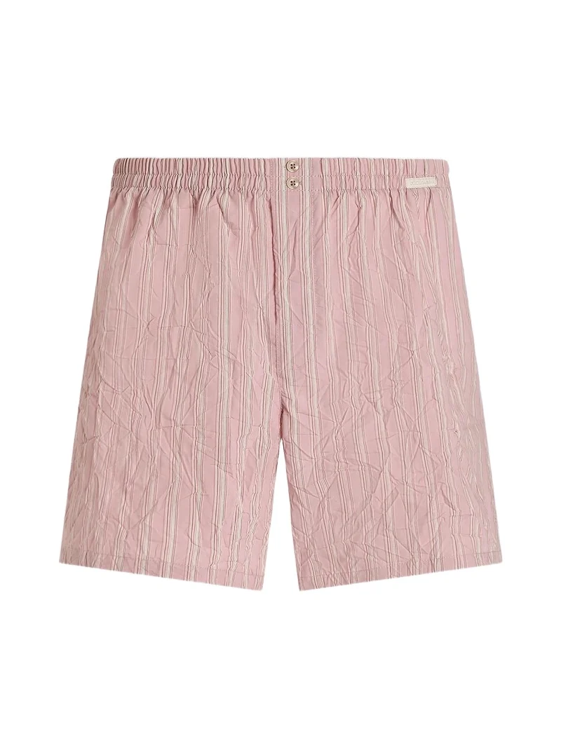 Dolce & Gabbana Men's Striped Crinkled Boxer Shorts