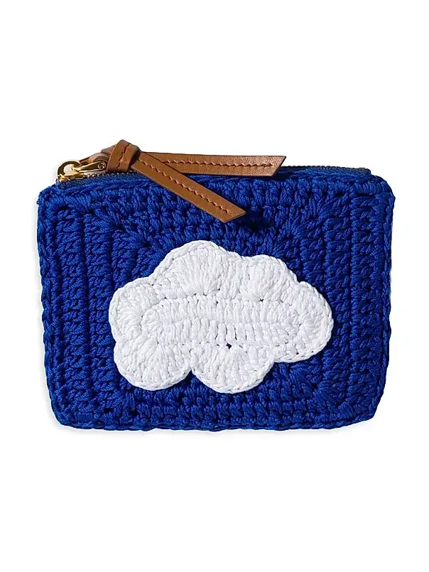 Women's Crochet Zipper Pouch Women's Crochet Zipper Pouch