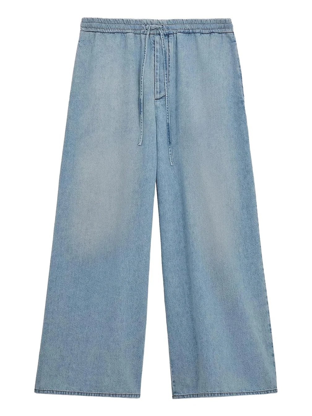 Loewe Men's x Paula's Ibiza Washed Denim Drawstring Pants