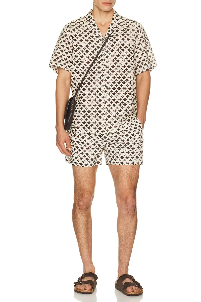 AUTO-REPLY 4 Printed Sebastian Swim Trunk | Thumbnail 3 AUTO-REPLY 4 Printed Sebastian Swim Trunk | Thumbnail 3
