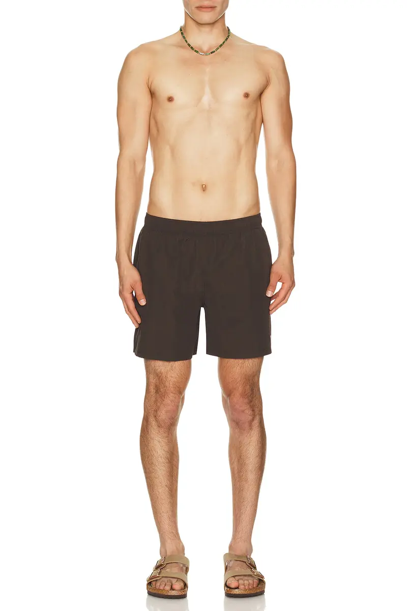 AUTO-REPLY 5.5 Solid Sebastian Swim Trunk | Thumbnail 3