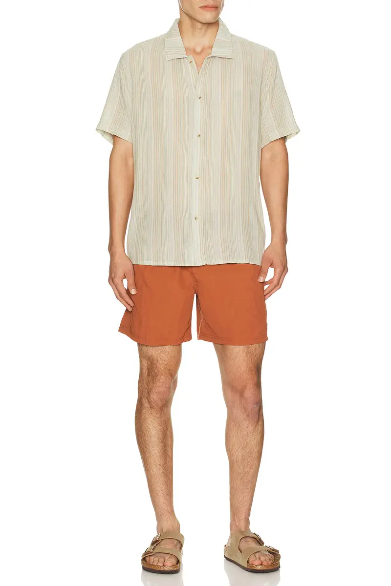 AUTO-REPLY 5.5 Solid Sebastian Swim Trunk | Thumbnail 3