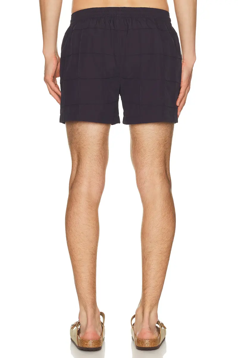 AUTO-REPLY 4 Grid Pintuck Sebastian Swim Trunk | Thumbnail 2