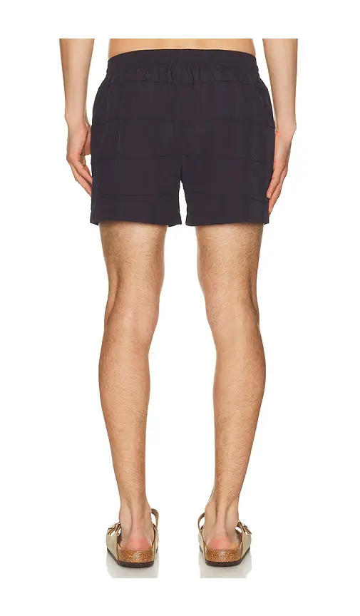 AUTO-REPLY 4 Grid Pintuck Sebastian Swim Trunk | Thumbnail 6