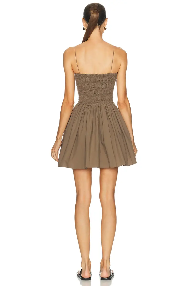 Matteau Shirred Bodice Mini Dress | Thumbnail 3 Matteau Shirred Bodice Mini Dress | Thumbnail 3