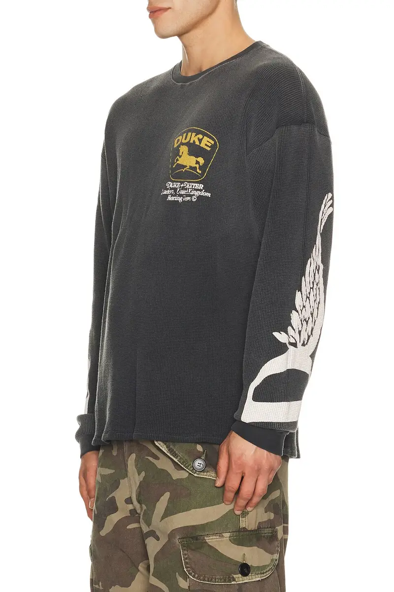 Duke + Dexter Duke + Dexter DR3 Sponsors Waffle Long Sleeve Tee | Thumbnail 2