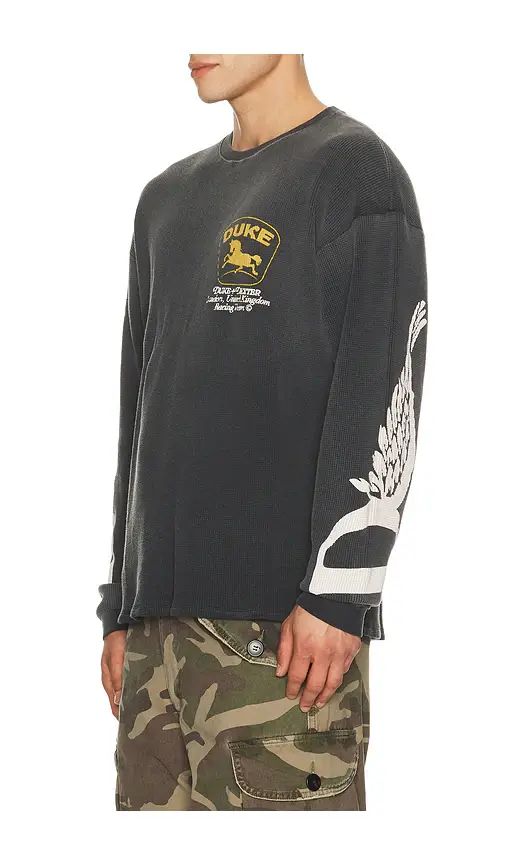 Duke + Dexter Duke + Dexter DR3 Sponsors Waffle Long Sleeve Tee | Thumbnail 7
