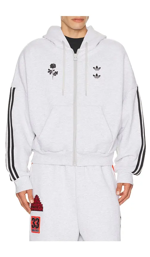 adidas Originals x Willy Chavarria Full Zip Hoody | Thumbnail 8 adidas Originals x Willy Chavarria Full Zip Hoody | Thumbnail 8