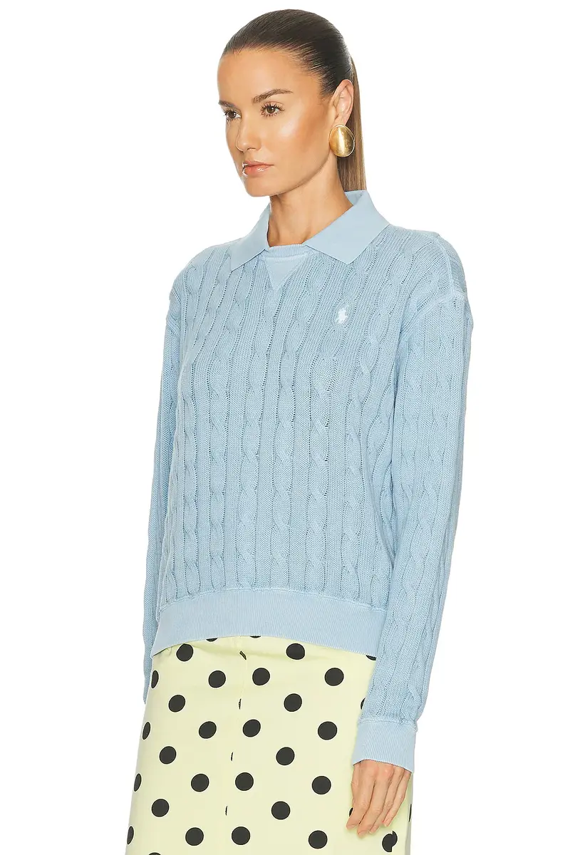 Polo Ralph Lauren Long Sleeve Polo Sweater | Thumbnail 2 Polo Ralph Lauren Long Sleeve Polo Sweater | Thumbnail 2