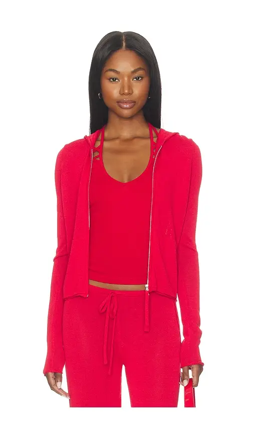 Frankies Bikinis X JENNIE Atlas Knit Hoodie | Thumbnail 2 Frankies Bikinis X JENNIE Atlas Knit Hoodie | Thumbnail 2