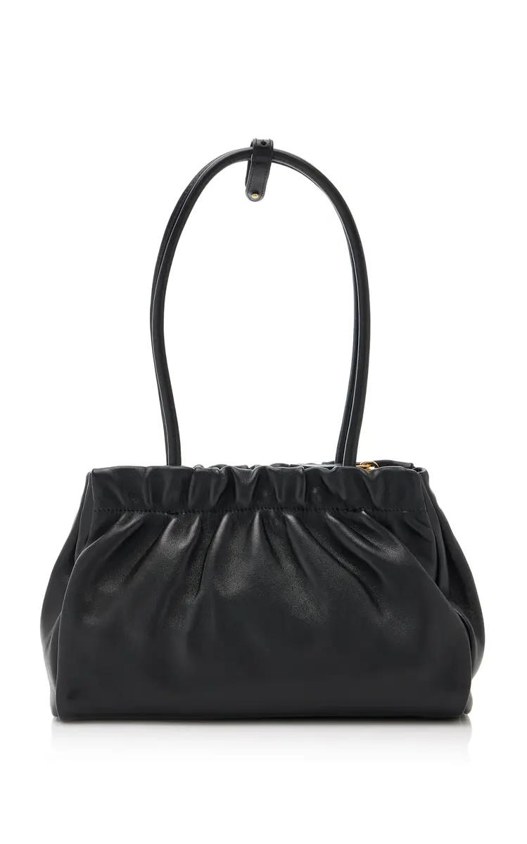Prada Ruched Leather Bag | Thumbnail 5