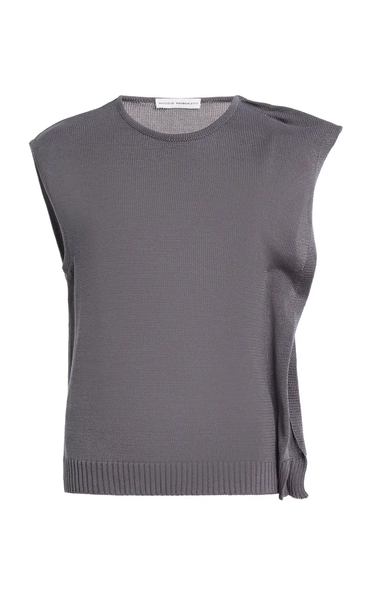 Niccolò Pasqualetti Nota Cotton Vest | Thumbnail 6 Niccolò Pasqualetti Nota Cotton Vest | Thumbnail 6