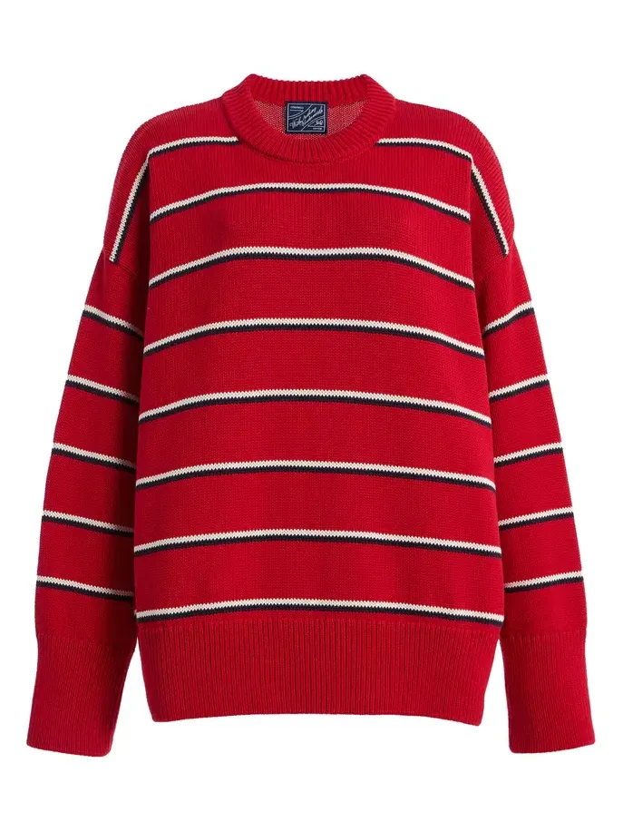 Exclusive Cornwall Striped Cotton Sweater Exclusive Cornwall Striped Cotton Sweater