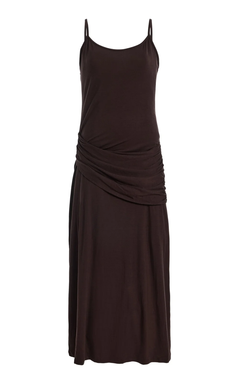 Draped Jersey Midi Dress Draped Jersey Midi Dress