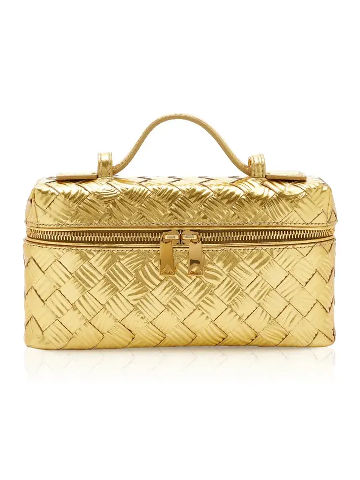 Bang Bang Intrecciato Embossed Leather Bag
