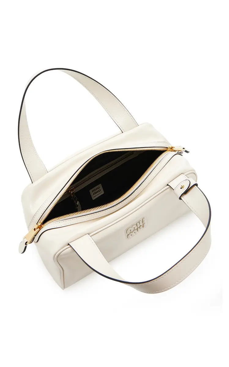Miu Miu Leather Shoulder Bag | Thumbnail 5 Miu Miu Leather Shoulder Bag | Thumbnail 5