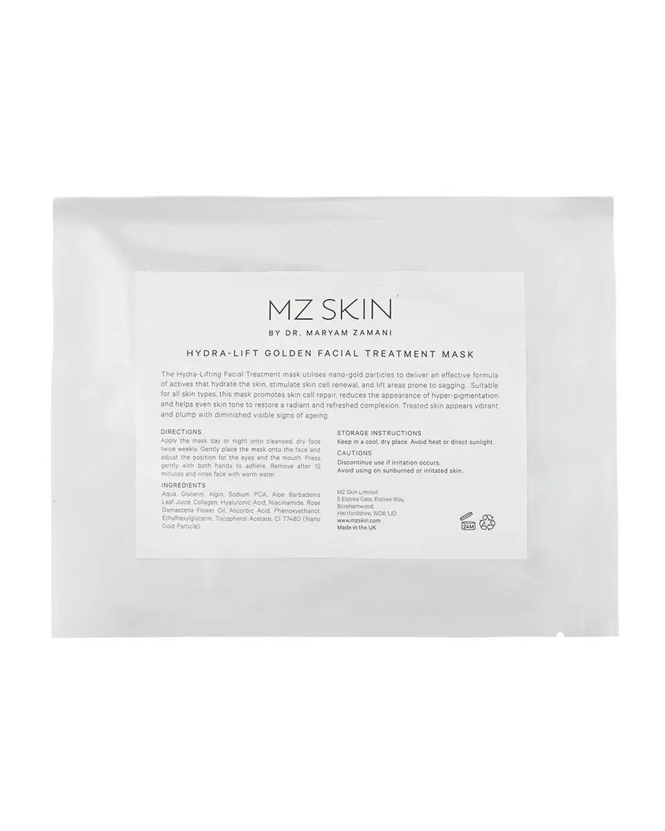 MZ Skin Hydra-Lift Golden Facial Treatment Mask | Thumbnail 2 MZ Skin Hydra-Lift Golden Facial Treatment Mask | Thumbnail 2