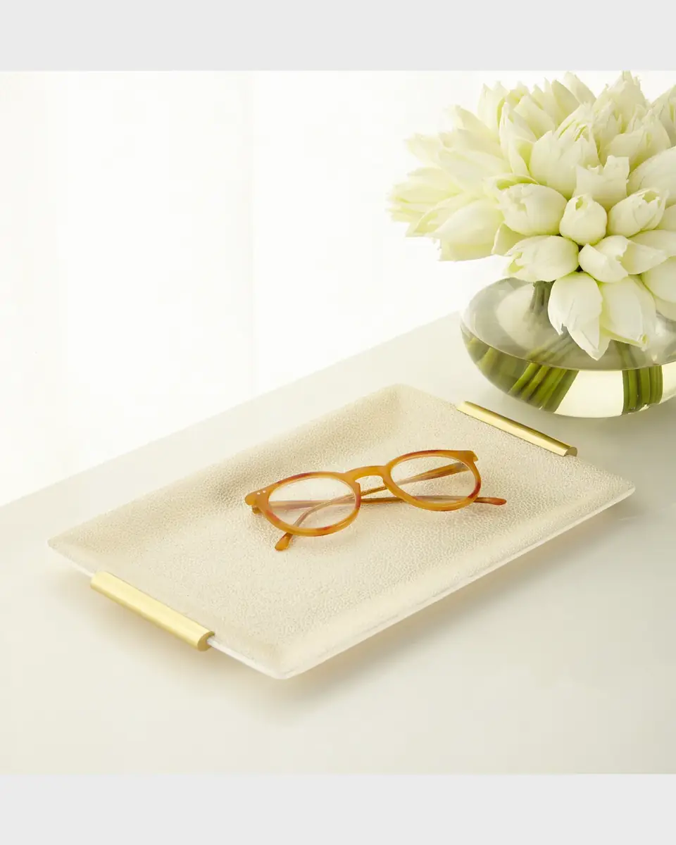 AERIN Shagreen Small Vanity Tray | Thumbnail 2